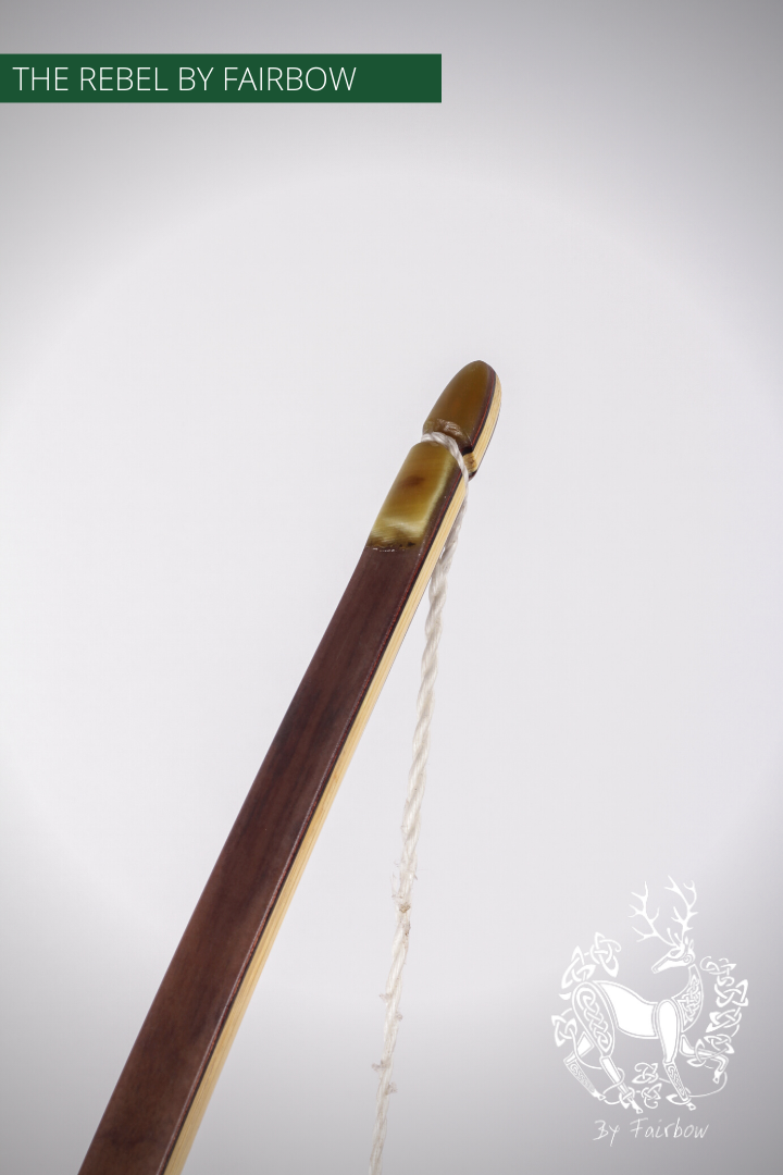 THE REBEL BOW 73@28 CLEAR GLASS, TIGERWOOD, BAMBOO AND ETIMOE VENEER-Bow-Fairbow-Fairbow