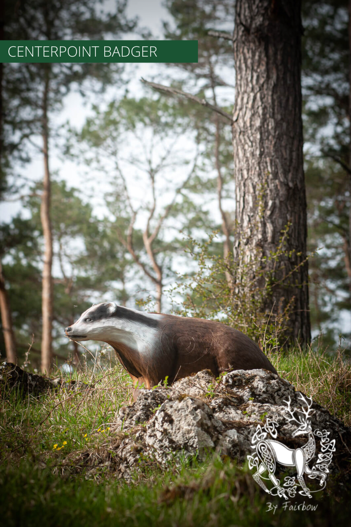 3D BADGER TARGET BY CENTERPOINT-target-Centerpoint-Fairbow