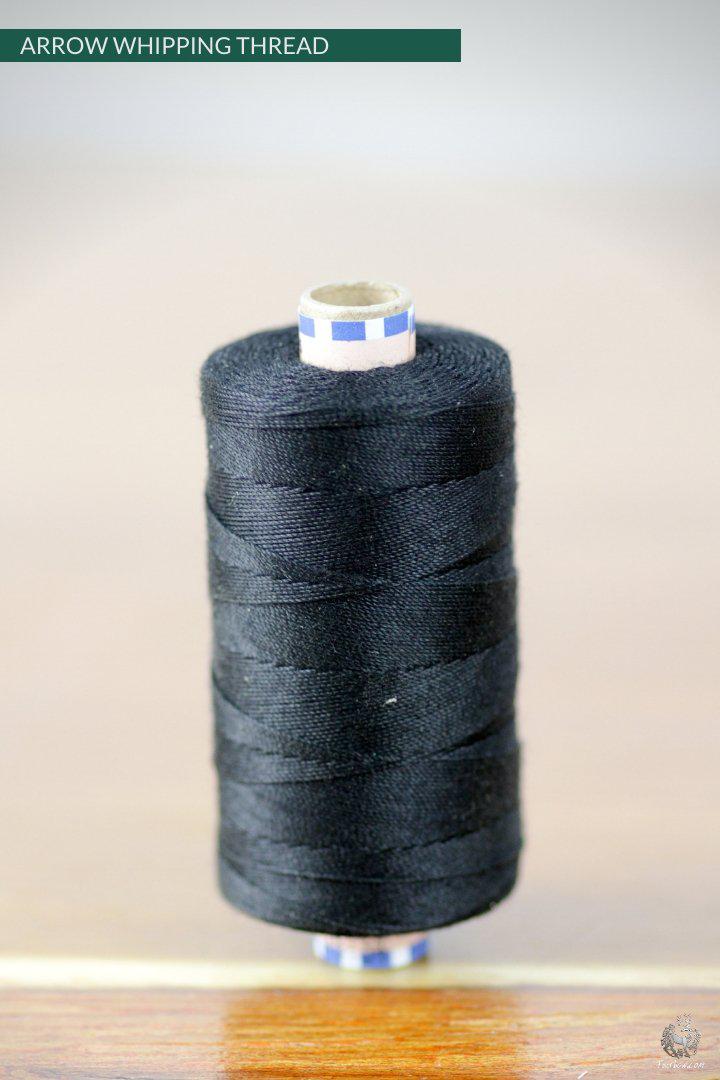 ARROW WHIPPING THREAD 300 meters spool-Arrow-Fairbow-Dark Grey 2-Fairbow