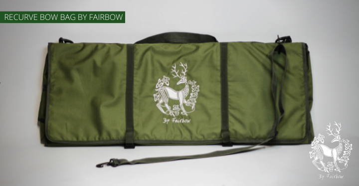 DELUXE CORDURA PADDED RECURVE BOW BAG 34 INCH-Sundries-Fairbow-Fairbow