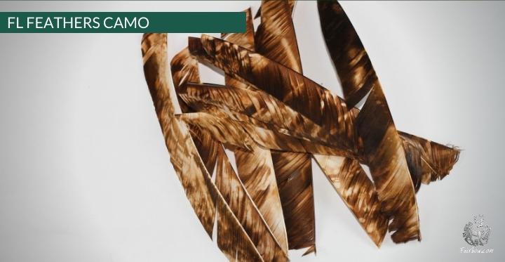 FEATHERS FULL LENGTH CAMO GATEWAY RIGHT WING-Feathers-Gateway-Camo brown-Fairbow