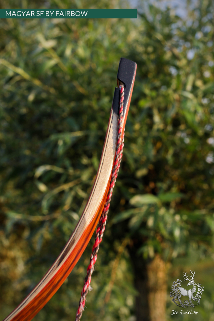 MAGYAR SF, PADOUK RED GLASS AND SUPERCORE, HORSEBOW 24 LBS @ 28 INCH-Bow-Fairbow-Fairbow