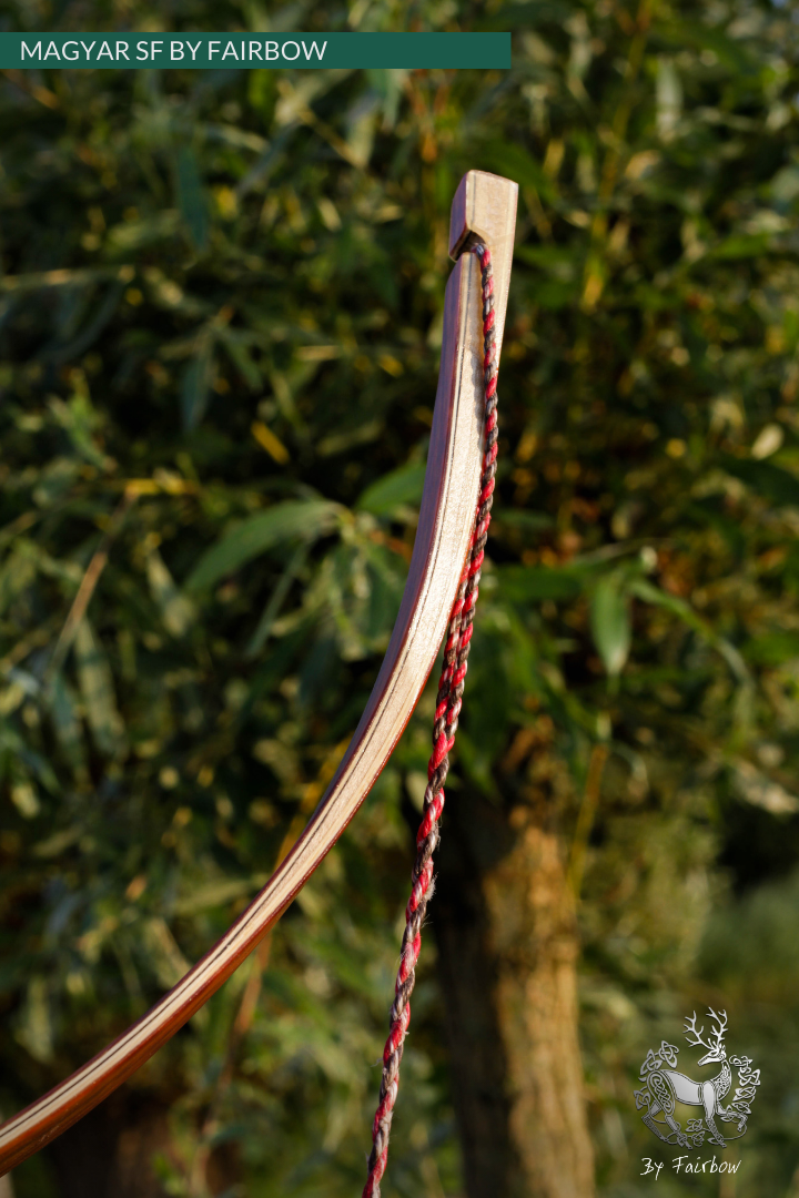 MAGYAR SF, PADOUK RED GLASS AND SUPERCORE, HORSEBOW 27 LBS @ 28 INCH-Bow-Fairbow-Fairbow