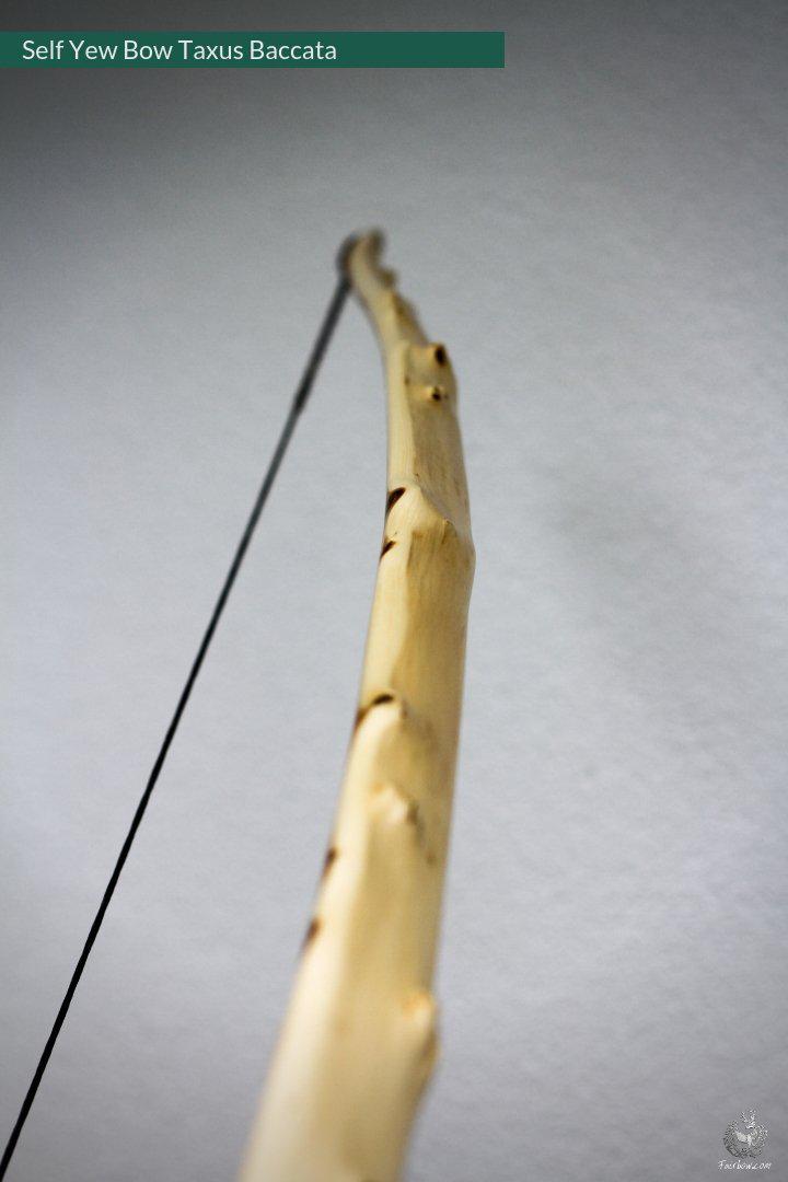 SELF YEW LONGBOW (AFB), 49 LBS @ 28 INCH, 68 INCH NTN-Bow-Fairbow-Fairbow