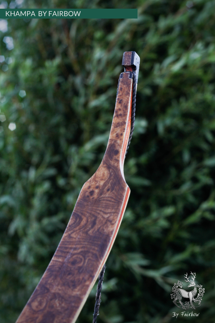 THE KHAMPA BOW BY FAIRBOW WALNUT 28@28-Bow-Fairbow-Fairbow