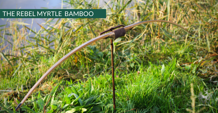 THE REBEL BOW 52@28 CLEAR AND WHITE GLASS, BAMBOO AND MYRTLE-Bow-Fairbow-Fairbow