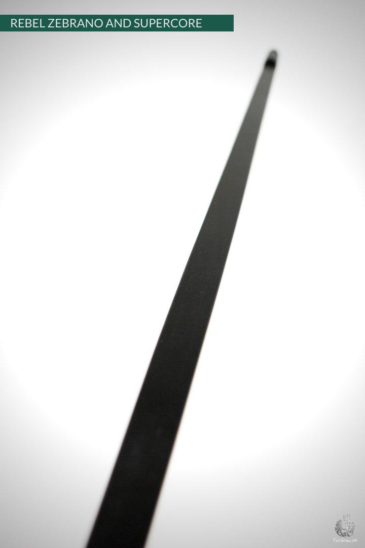 THE REBEL BOW WITH 39@28 ZEBRANO AND BLACK GLASS-Bow-Fairbow-Fairbow