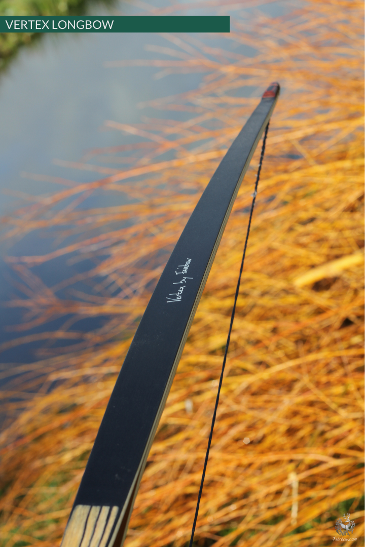 THE VERTEX BOW 68" BLACK 49 LBS @ 28 INCH RH-Bow-Fairbow-Fairbow