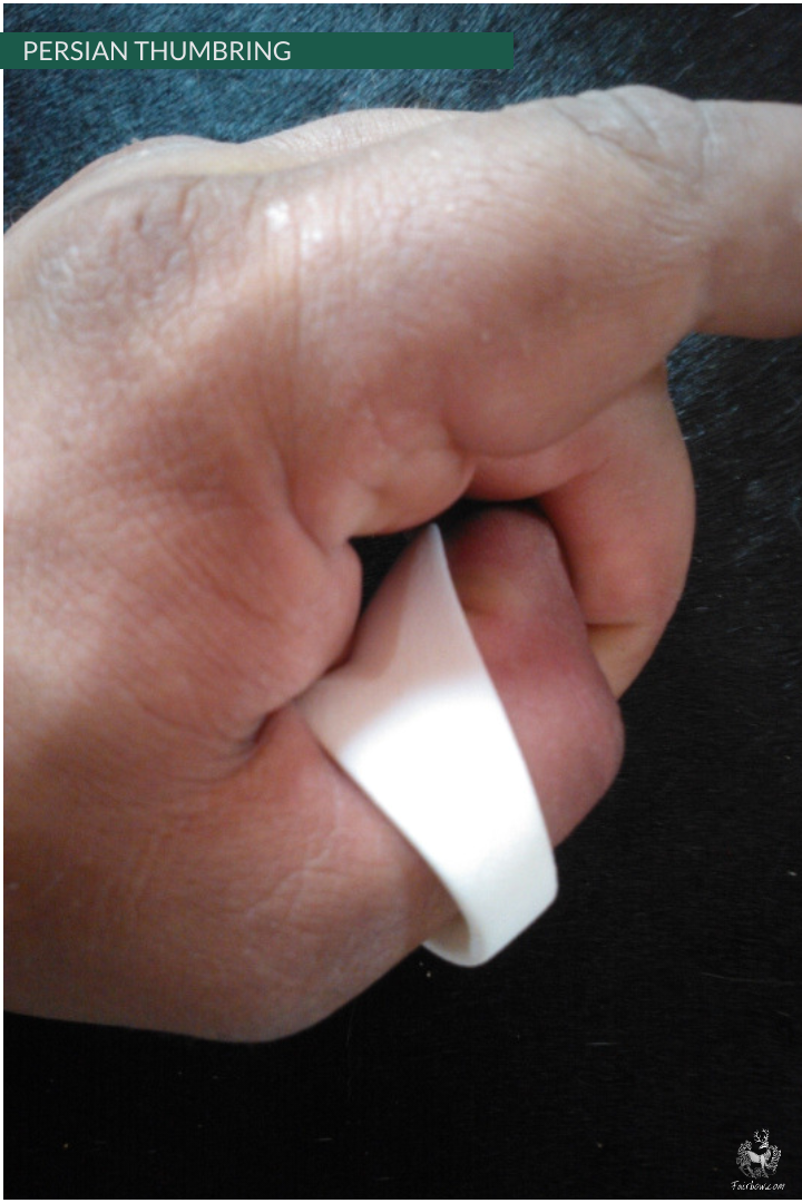 THUMB RING FAUX BONE-Protection-Fairbow-Persian-Fairbow