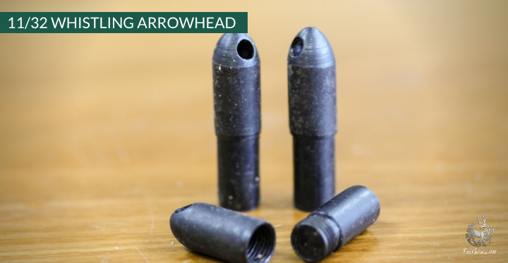 WHISTLING ARROWHEAD STEEL 11/32 PER TWO-arrow point-Fairbow-Fairbow