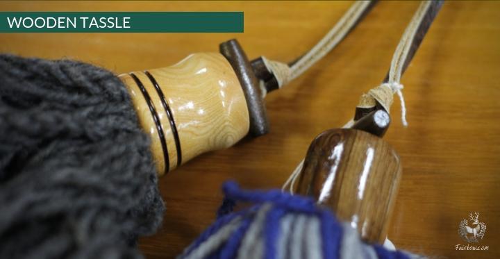 WOOD N WOOL TASSLE, IN CASE YOUR ARROWS GET SMUDGED-Sundries-Fairbow-Dark green-Fairbow