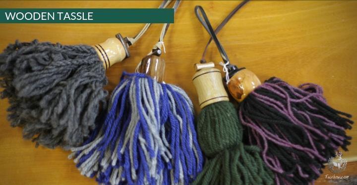 WOOD N WOOL TASSLE, IN CASE YOUR ARROWS GET SMUDGED-Sundries-Fairbow-Dark green-Fairbow